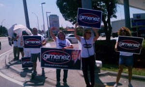 Lourdes Gimenez, Mayoral 2012 campaign