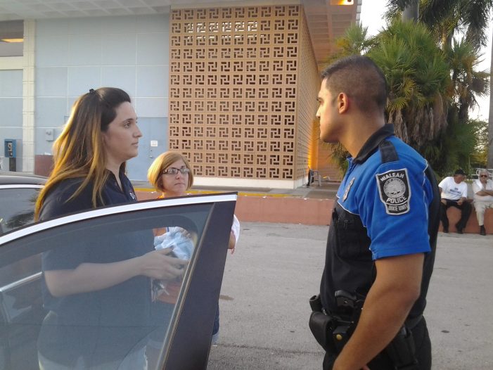 Hialeah cops ask poll workers at JFK for ID