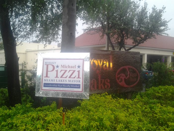 Santeria campaign tactic spreads to Miami Lakes?