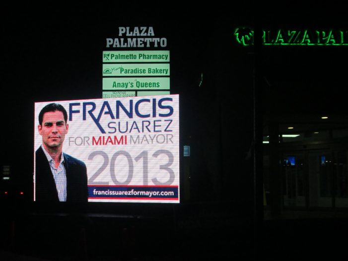 Francis Suarez here, Francis there. Baby X is everywhere