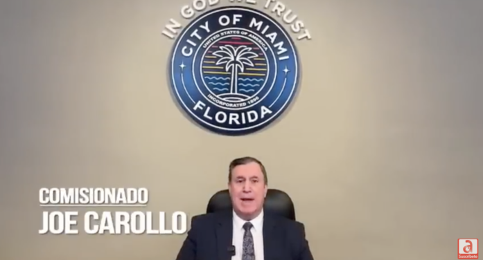 Miami paid $150K for one long Joe Carollo commercial on New Year’s Eve