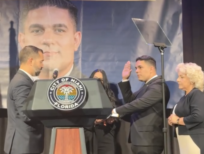 Rolando Escalona sworn in as Miami’s newest city commissioner = D3 reset Rolando Escalona sworn in as Miami’s newest city commissioner = D3 reset