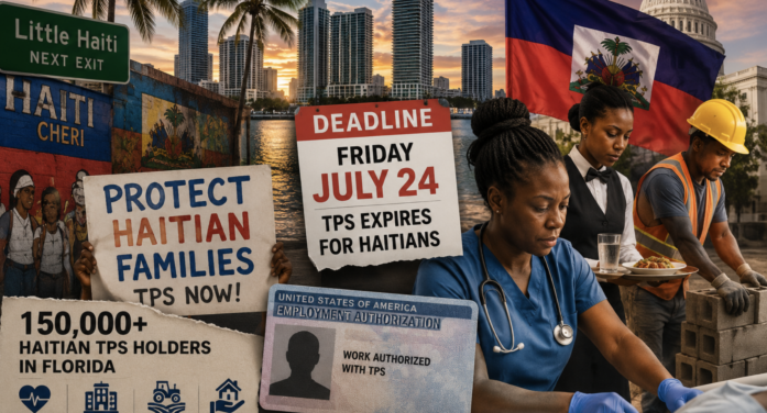 Friday looms — and Miami-Dade may see impact of ending TPS for Haitians