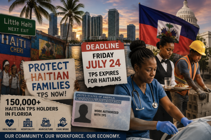 Friday looms — and Miami-Dade may see impact of ending TPS for Haitians Friday looms — and Miami-Dade may see impact of ending TPS for Haitians