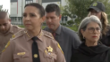 Sheriff Rosie muscles Mayor Daniella out of the way at MIA crash presser